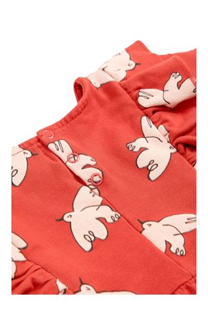 abito in cotone rosso BOBO CHOSES KIDS | B224AB081.